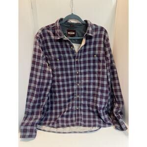 Alesbury Men's Shirt Plaid Red Size L